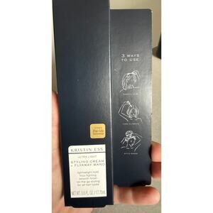 Kristin Ess Ultra-Light Styling Cream and Flyaway Wand .6 fl oz NEW IN BOX